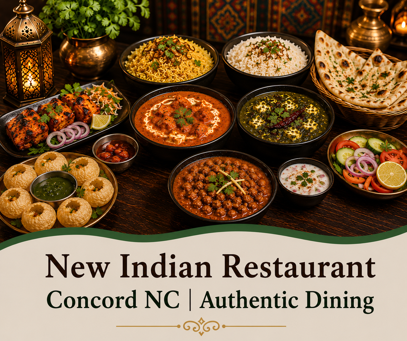 new Indian restaurant Concord NC
